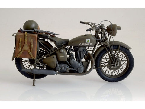 Italeri Triumph 3HW motociklo modelis 1/9, plastikinis rinkinys