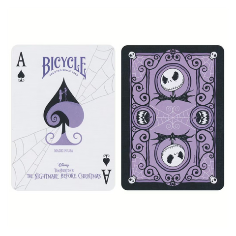 Bicycle Nightmare Before Christmas kolekcinės žaidimo kortos – magijai