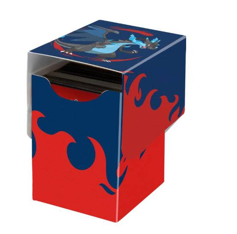 Pokémon Mega Charizard X Flex kaladės dėžutė 100+ kortų su pertvara