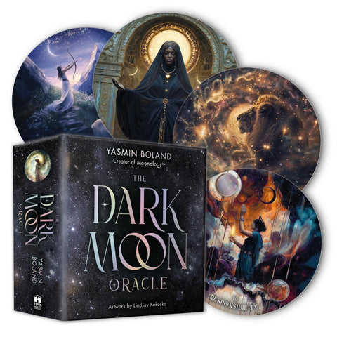 Dark Moon Oracle orakulo kortos – Tamsiojo Mėnulio intuicijai