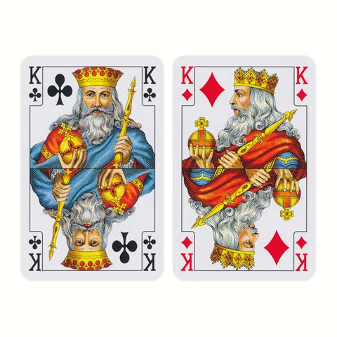 Klasikinės kokybiškos žaidimo kortos Bridge Poker Whist