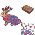 Fantasy Puzzles: Jackalope Dėlionė Iš Medžio L Dydis (300 detalių) Fantasy Puzzles - HOBI.LT 🇱🇹