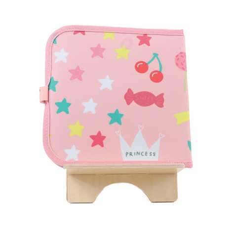 Jaq Jaq Bird daugkartinė piešimo knyga – Vienaragis, nedulkančios kreidelės