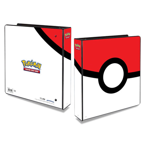 Pokémon kortų segtuvas Poké Ball 3 žiedų albumas kolekcijai