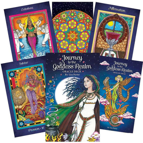 US Games Systems: Journey to the Goddess Realm Oracle kortos - HOBI.LT 🇱🇹
