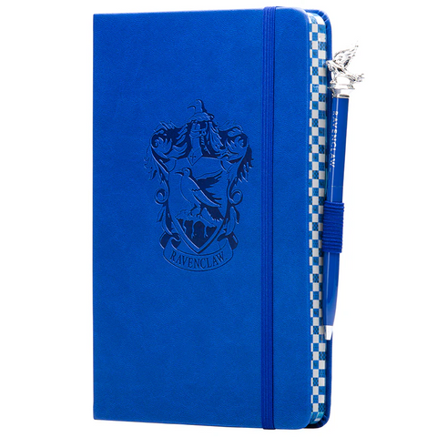 Harry Potter Ravenclaw prabangi užrašinė su rašikliu, minkštu viršeliu