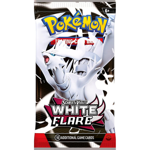 Pokémon TCG Scarlet & Violet White Flare papildymas – 10 kortų, anglų k.