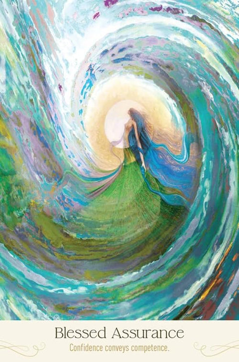 Sielos kelionės orakulo kortos Blue Angel – 44 kortos, vadovas