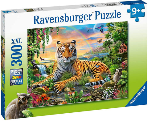 Ravensburger: Jungle Tiger 300 Puzzle - RAVENSBURGER dėlionė - HOBI.LT 🇱🇹