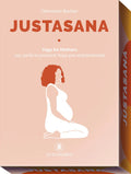 Justasana kortos: Lo Scarabeo rinkinys — 115 prenatalinių ir postnatalinių jogos pratimų kortelių su rožiniu viršeliu