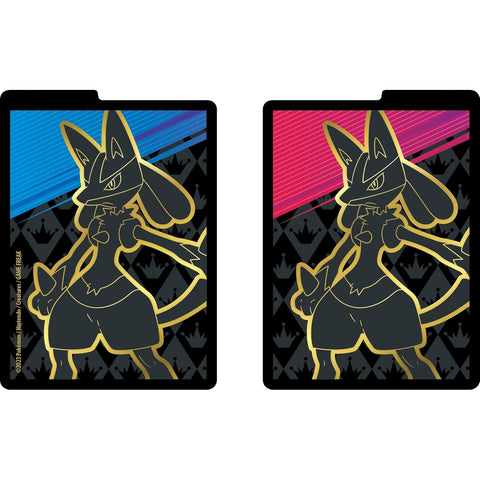 Pokémon Crown Zenith Elite Trainer Box Lucario rinkinys kolekcininkams