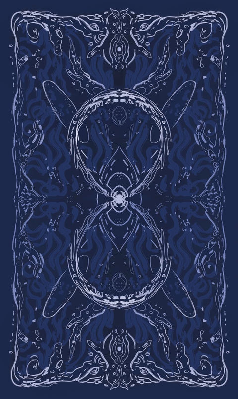 Lubanko mitinės tarot kortos su spalvotu vadovu (anglų k.)