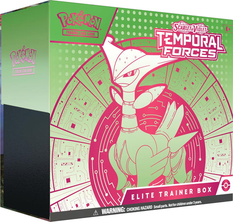 Pokémon Scarlet & Violet: Temporal Forces Iron Leaves Elite Trainer Box (EN)