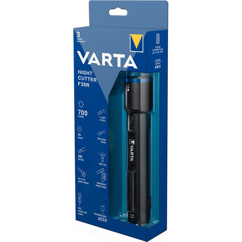 Varta Night Cutter F30R įkraunamas LED prožektorius 700 lm