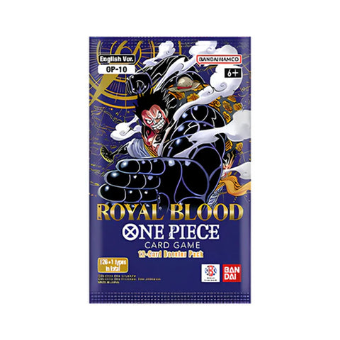 One Piece Royal Blood boosteris – 12 kolekcinių TCG kortų