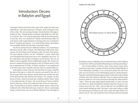 Žvaigždžių šventykla: Egipto dekanai, Zodiakas ir astrologija – knyga