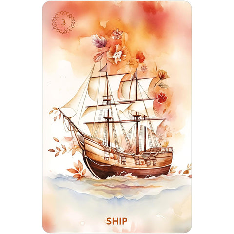 Autumn's Embrace Lenormand kortos – Irene Captijn, 36+2 kortos