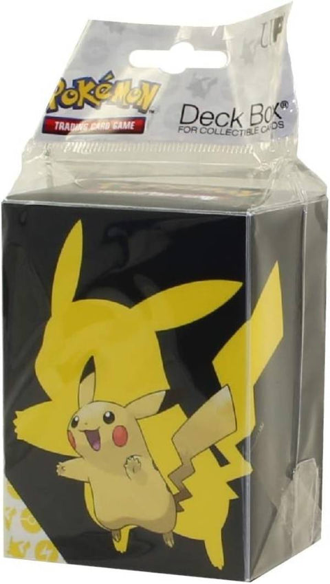 Pikachu Pokémon kortų dėžutė „Full View“ iki 80 kortų