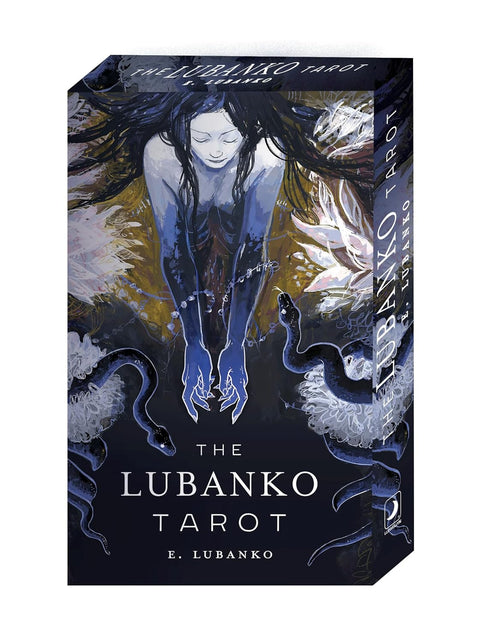 Lubanko mitinės tarot kortos su spalvotu vadovu (anglų k.)