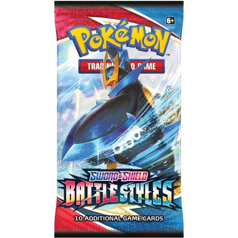 Pokémon TCG Battle Styles papildymo pakelis, 10 kortų (EN)