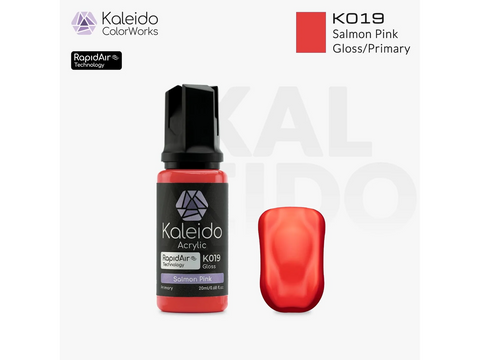 Kaleido ColorWorks akriliniai dažai aerografui Salmon Pink 20 ml (K019)