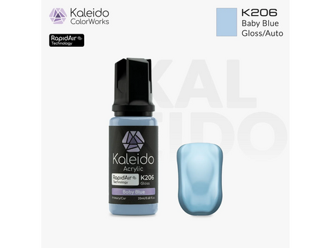 Kaleido ColorWorks RapidAir akriliniai dažai Baby Blue Auto Colors 20 ml (K206)