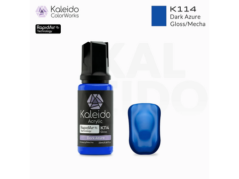 Kaleido ColorWorks Mecha Colors akriliniai dažai Dark Azure 20 ml, K114