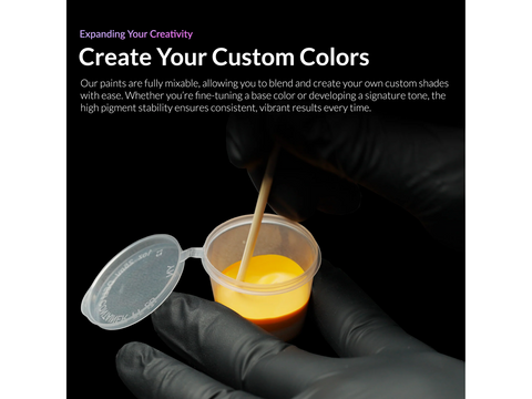 Kaleido ColorWorks RapidAir akriliniai dažai Auto Colors, 24 spalvos (48702)