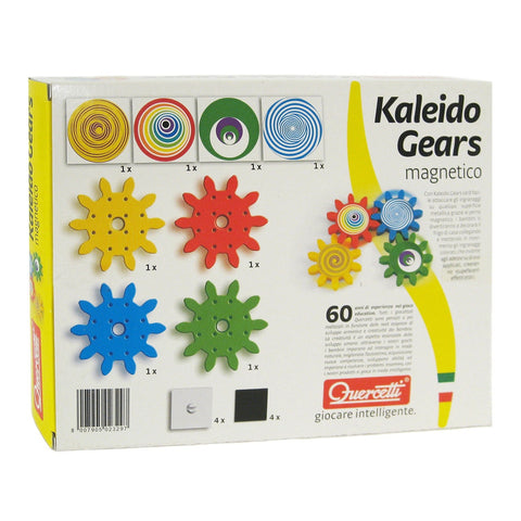 Quercetti: Kaleido Gears magnetico - Edukacinis Žaislas - HOBI.LT 🇱🇹