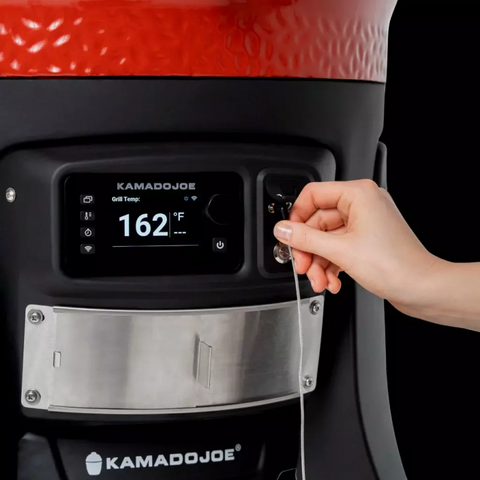 Kamado Joe Konnected – išmanus anglinis kamado grilis su automatiniu įkūrimu