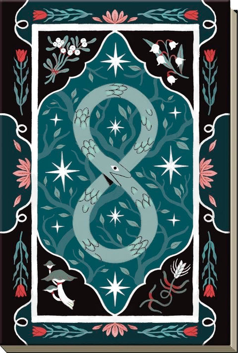 Wicked Moon užrašinė Lo Scarabeo – linijuota, 160 psl., A5, mėnulio tema