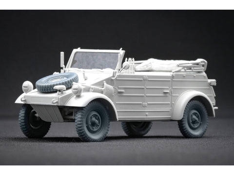 Kubelwagen nusėdusių ratų rinkinys Meng/Tamiya, 1/35, 3D spausdinta