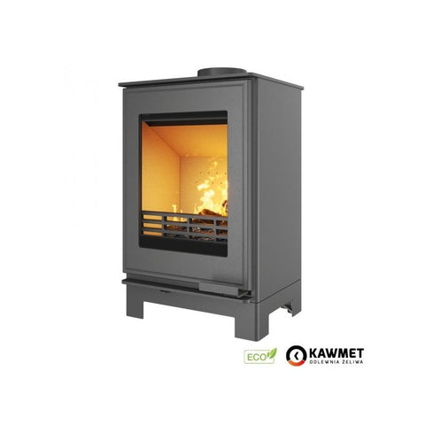 Krosnelė KAWMET Harita ECO 5,7 kW – kompaktiška malkinė krosnis