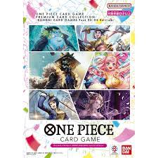 One Piece Bandai Premium kolekcinių kortų rinkinys su albumu (12 vnt.)