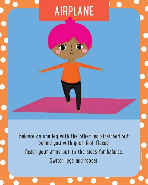 US Games Systems: Kids Yoga Adventure kortos - HOBI.LT 🇱🇹