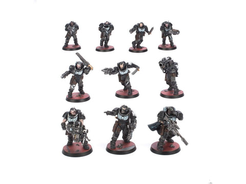 Warhammer 40,000 Kill Team: Space Marine Skautų Būrys (10 figūrėlių)