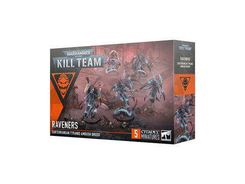 Warhammer 40,000 Kill Team: Raveners tiranidų rinktinė (5 miniatiūros)