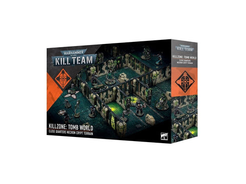 Warhammer Kill Team: Necronų Kapo Pasaulis – Killzone tereno rinkinys + lenta