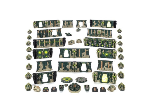 Warhammer Kill Team: Necronų Kapo Pasaulis – Killzone tereno rinkinys + lenta