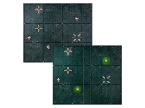Warhammer Kill Team: Necronų Kapo Pasaulis – Killzone tereno rinkinys + lenta