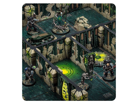 Warhammer Kill Team: Necronų Kapo Pasaulis – Killzone tereno rinkinys + lenta