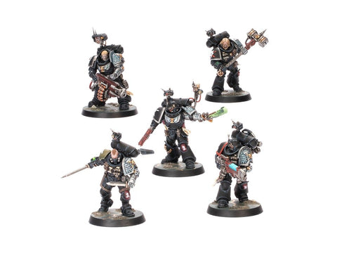 Warhammer 40,000 Deathwatch Kill Team su Corvus Blackstar rinkiniu