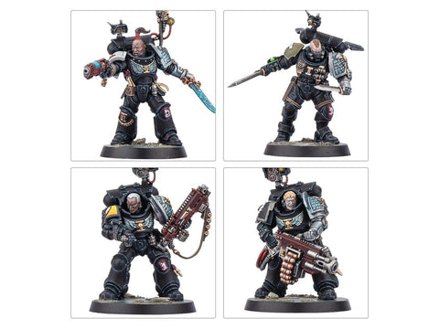Warhammer 40,000 Deathwatch Kill Team su Corvus Blackstar rinkiniu