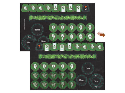Warhammer 40,000 Kill Team: Canoptek Circle – Necronų rinkinys (8 miniatiūros)