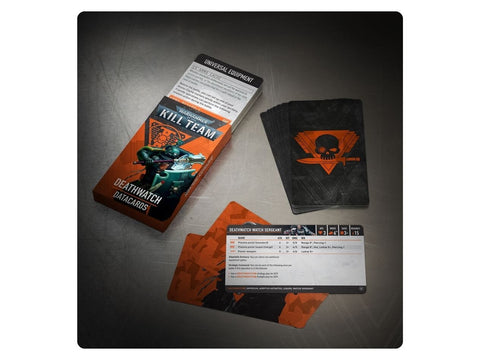 Warhammer Kill Team: Deathwatch duomenų kortelės (37), anglų k.