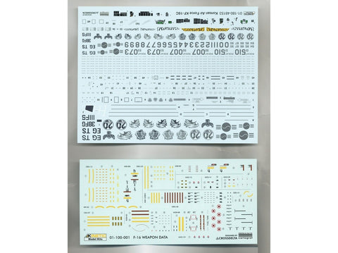 KINETIC KF-16U ROKAF Viper 1/48 plastikinis modelio rinkinys (48153)