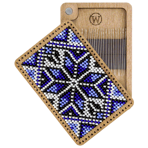 Adatinė 6x9 cm – Karoliukų siuvinėjimo rinkinys PRECIOSA, 4 spalvos