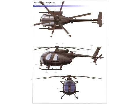 Hughes 500 AH-6J/MH-6J Little Bird Nightstalkers 1/35 plastikinis modelis