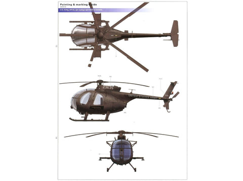 Hughes 500 AH-6J/MH-6J Little Bird Nightstalkers 1/35 plastikinis modelis
