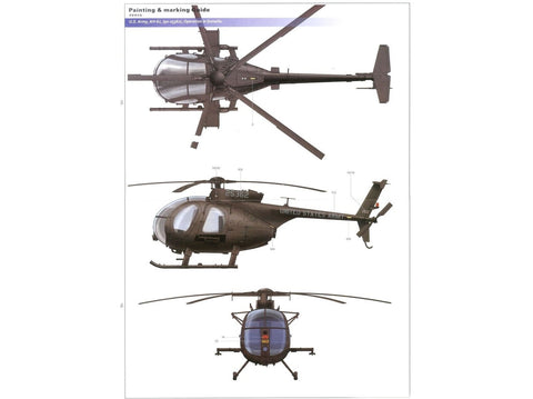 Hughes 500 AH-6J/MH-6J Little Bird Nightstalkers 1/35 plastikinis modelis